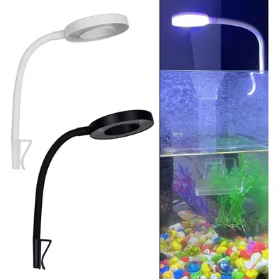 PetTribes Lampe LED USB 8W à Clip pour Aquarium