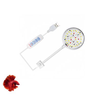 PetTribes Lampe LED 7W Clip pour Aquarium - Étanche