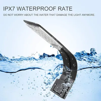 PetTribes Rampe LED 10W Blanc/Bleu pour Aquarium 30-60cm