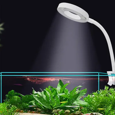 PetTribes Lampe d'Aquarium 8W Réglable