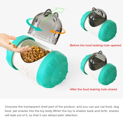 PetTribes Comida de juguete interactiva - Dispensador automático