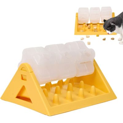 PetTribes Jeu d'éveil : distributeur de friandises interactif pour chien