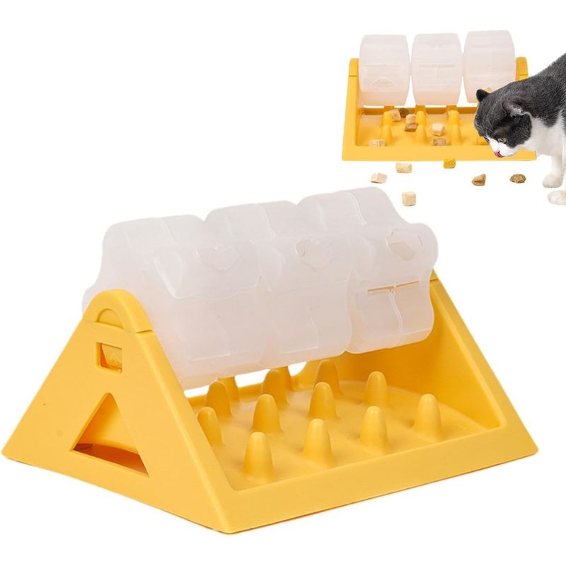 PetTribes Jeu d'éveil : distributeur de friandises interactif pour chien