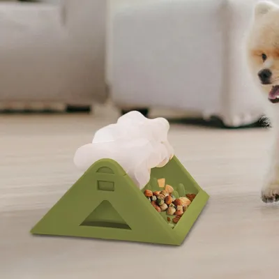 PetTribes Jeu d'éveil : distributeur de friandises interactif pour chien