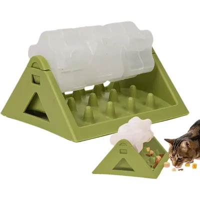 PetTribes Jeu d'éveil : distributeur de friandises interactif pour chien