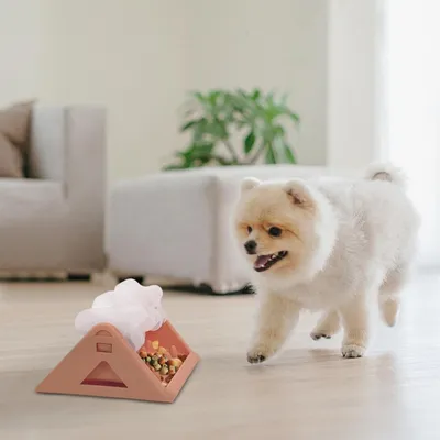 PetTribes Jeu d'éveil : distributeur de friandises interactif pour chien