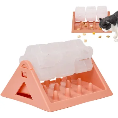 PetTribes Jeu d'éveil : distributeur de friandises interactif pour chien