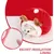 PetTribes Nid en forme d'animal pour petit rongeur - Rouge PetTribes Nid en forme d'animal pour petit rongeur - Rouge