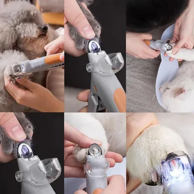 PetTribes Coupe-Ongles LED pour Chats/Chiens - Sécurité et Précision