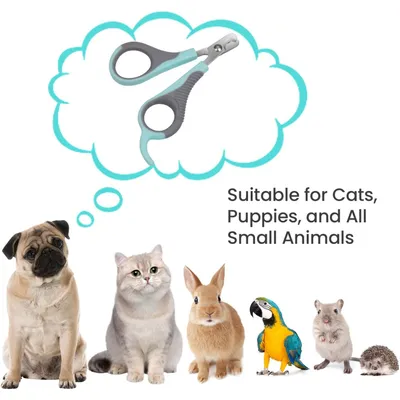 PetTribes Coupe-Griffes Pro avec Lime pour Petits Animaux