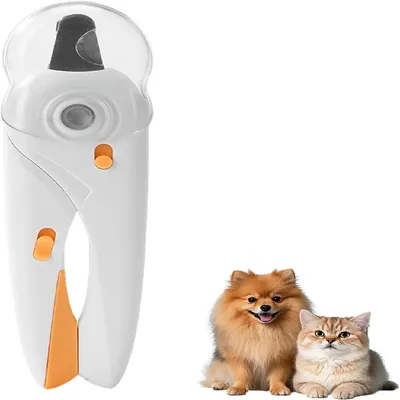 PetTribes Coupe-griffes avec LED pour chats et petits chiens PetTribes Coupe-griffes avec LED pour chats et petits chiens