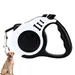 PetTribes Laisse automatique rétractable pour chien - 3m - Nylon durable
