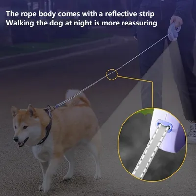 PetTribes Laisse-Télescopique Pro pour Grands Chiens,3M