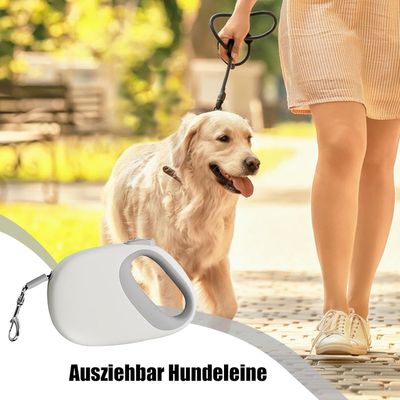 PetTribes Laisse Rétractable Chien 5m - Robustesse et Portabilité