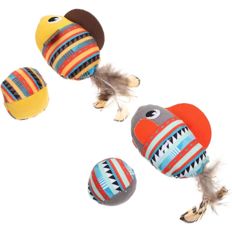 PetTribes Balle de dentition pour chat