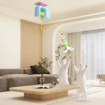 PetTribes Jouet interactif à suspendre sur la porte