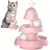 PetTribes Tour à chat 3 niveaux avec plateau tournant