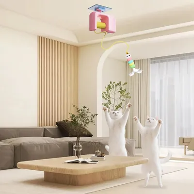 PetTribes Jouet interactif à suspendre sur la porte