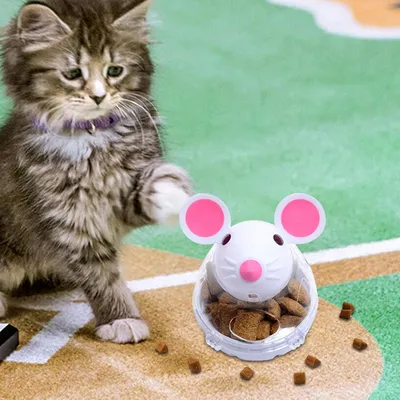 PetTribes Jouet d'alimentation lent - Chat interactif et mignon PetTribes Jouet d'alimentation lent - Chat interactif et mignon