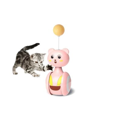 PetTribes Balançoire interactive chat - Jeu d'équilibre amusant