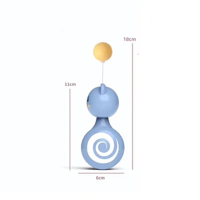 PetTribes Balançoire interactive chat - Jeu d'équilibre amusant