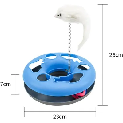 PetTribes Jouet Rouleau à Chat - Stimulant et Interactif