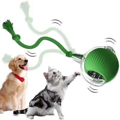PetTribes Pelota interactiva automática para gatos (eléctrica)