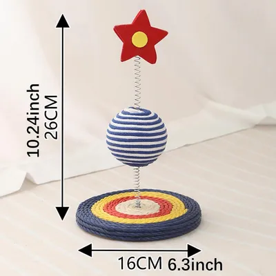 PetTribes Griffoir et jouet interactif en sisal