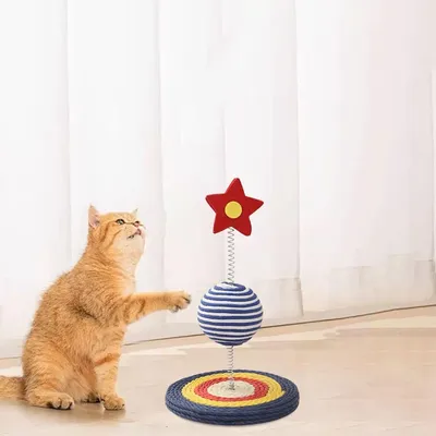 PetTribes Griffoir et jouet interactif en sisal