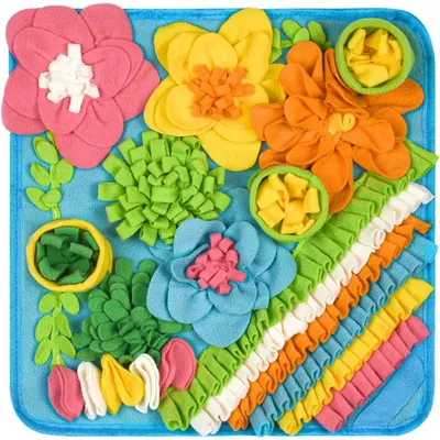 PetTribes Tapis à renifler pour Chien, Tapis de Fouille Alimentation Lente