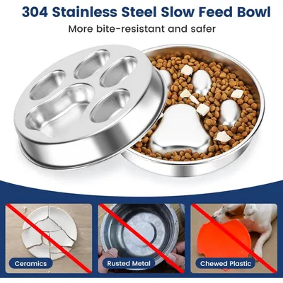 PetTribes Bol slow feed pour une digestion saine