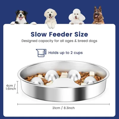 PetTribes Bol slow feed pour une digestion saine