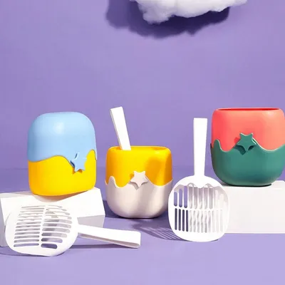 PetTribes Pelle à litière efficace, pour un nettoyage en profondeur