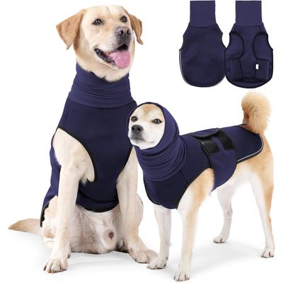 PetTribes Veste apaisante pour chien avec capuche