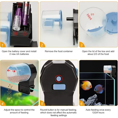 PetTribes Distributeur Nourriture Automatique - Minuteur Intégré