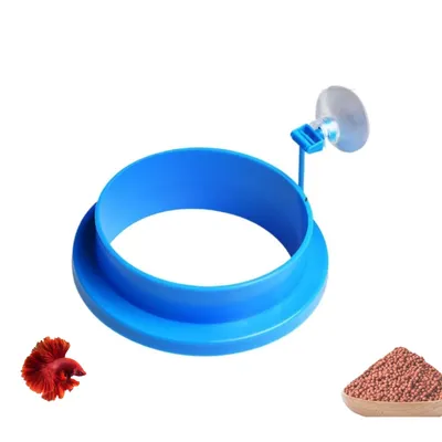 PetTribes Anneau nourrisseur flottant anti-dispersion pour aquarium