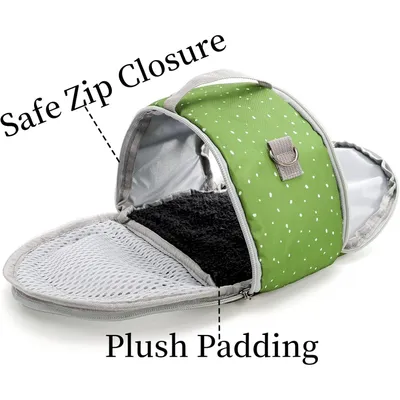 PetTribes Sac à Dos Portable pour Hamster - Respirant et Léger