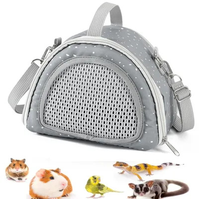 PetTribes Sac à Dos Portable pour Hamster - Respirant et Léger