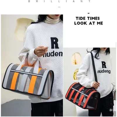 PetTribes Sac respirant pliable - Petit chat et chien