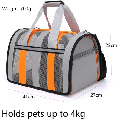 PetTribes Sac respirant pliable - Petit chat et chien