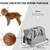 PetTribes Sac de Transport Pliable et Aéré pour Chat/Chien