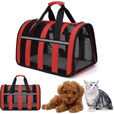 PetTribes Sac respirant pliable - Petit chat et chien