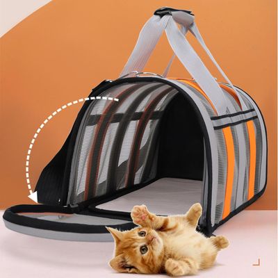 PetTribes Sac respirant pliable - Petit chat et chien