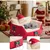 PetTribes Lit de Noël chaud et moelleux pour chat