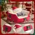 PetTribes Lit de Noël chaud et moelleux pour chat