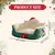 PetTribes Lit de Noël chaud et moelleux pour chat