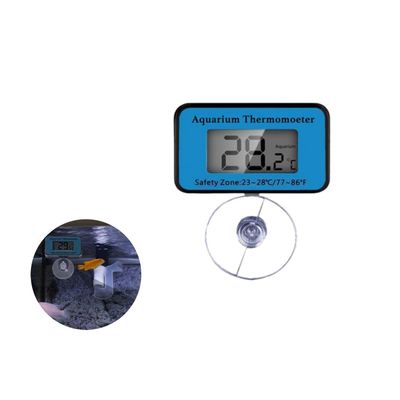 PetTribes Thermomètre Numérique Aquarium - Lecture Facile LCD