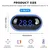 PetTribes Thermomètre Aquarium LED Tactile - Grand Écran PetTribes Thermomètre Aquarium LED Tactile - Grand Écran