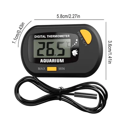 PetTribes Thermomètre Digital Aquarium/Terrarium PetTribes Thermomètre Digital Aquarium/Terrarium