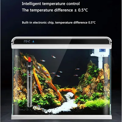 PetTribes Bâton Chauffant Thermostat 100W pour Poisson PetTribes Bâton Chauffant Thermostat 100W pour Poisson